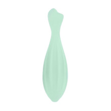 (Green) Face Massage Roller to Relieve Fatigue & Wrinkles Skin Lifting Portable Silicone Beauty Roller Stick Anti-Aging Beauty Tool for Women Men