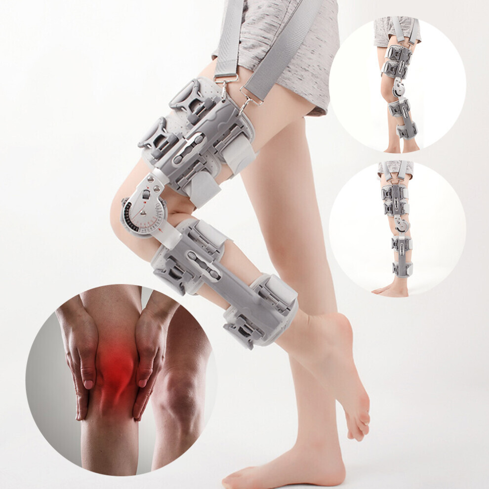 Goplushtoy Knee Fixation Brace Support Lower Limb Bracket Orthosis Ideal For Fracture Ligament Strain Meniscus Rehabilitation Gift