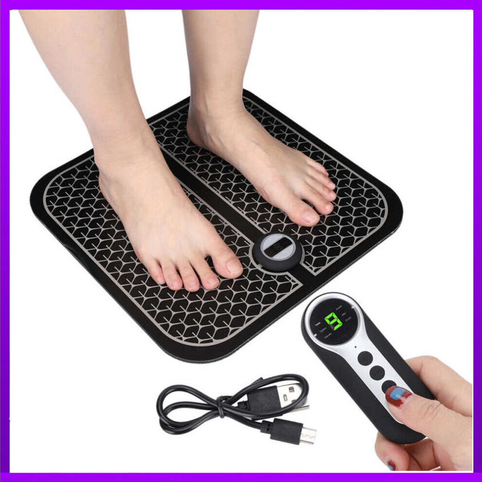 Goplushtoy Foot Massager Pad Electric Remote Control Ems Pulse Acupuncture Physiotherapy Mat Relieve Pain New