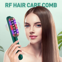 Scalp Massager Rechargeable EMS LED Laser RF Light Therapy Microcurrent Comb Anti Hair Loss Hair Growth Best