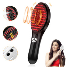 Massage Comb Electric Scalp Massager Red Blue Light Therapy Oil Applicator Anti Hair Loss Growth Brush UK