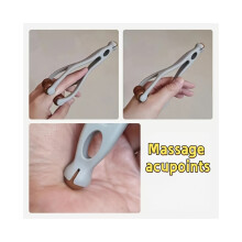 Home School Office Gift Set 3 Spiky Finger Rings Massager Gradient Color For Adult Relax Tool Outdoor Travel Surprise Recommended
