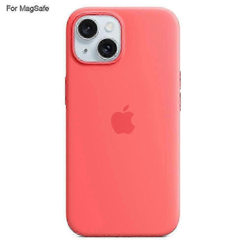 iPhone 15 MagSafe Liquid Silicone Case with Induction Popover Compatibility