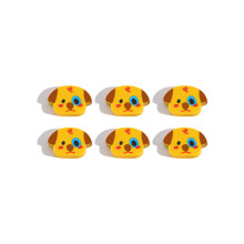 Eraser Pencil Erasers School Gifts Stationery Cute Cartoon Kawaii 10Pcs/Lot Puppy Animal Ugly Dog Shaped Cutting Students Kids New