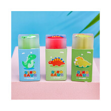 3Pcs/Lot Cute Cartoon Dinosaur Erasers Sandwich Drawing Pencil Rubber Fit for Kids School Students Exam Correction 4B Pencil Eraser