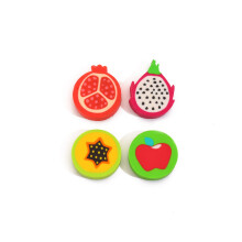 Eraser School Office Gift Creative Cute Cartoon 10Pcs/Lot Pomegranate Apple Children's Fruit Fruit Recognition Staionery Prize Best