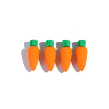 Eraser Pencil Erasers School Stationery Cute Cartoon Creative 3D 10Pcs/Lot Carrot Rubber Vegetable Childhood Education Tools Best