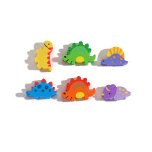 Pencil Erasers Eraser Eraser School Supplies Cute Cartoon Kawaii 10Pcs/Lot Rubber Small Dinosaur Dinosaur Animal Stationary Kids Gift
