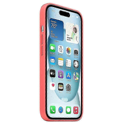 iPhone 15 MagSafe Liquid Silicone Case with Induction Popover Compatibility 2