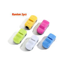 Cartoon Car Model Pencil Sharpener 2Pcs/Lot Cute Single Hole Roller-blades Motorcar Student Stationery Kids School Supplies