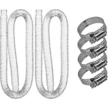 2 Pack Pool Hose - Replacement Pool Hose With Clip. The Pool Drain Hose Is Easy To Install.