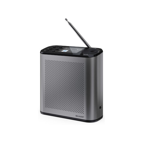 Sharp SHARP DR-P530(GY) OSAKA Portable Digital Radio-Grey