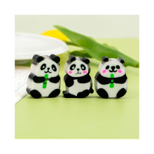 Eraser Pencil Stationery School Office Supplies Gift Kawaii Cartoon 4Pcs/Lot Panda Big Rubber Animal Student Kids Back to Prize Best