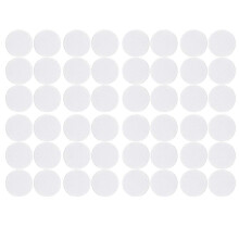 48pcs 2.5" Monotub Adhesive Filter Disks,3mm Thick Monotub Filter Discs Mushroom Growing Supplies Filter Pad
