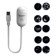 2-in-1 Galaxy Star Projector Night Light with 10 Sliding Projection Films LED Starry Sky Ambient Lamp for Bedroom Car