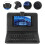 Portable Leather Wireless Bluetooth Keyboard for iPhone Android Smartphone 1