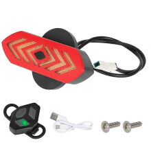 Turn Signal Tail Light for Xiaomi 4Pro Electric Scooter Remote Control Taillight with Wire E-Scooter Accessories