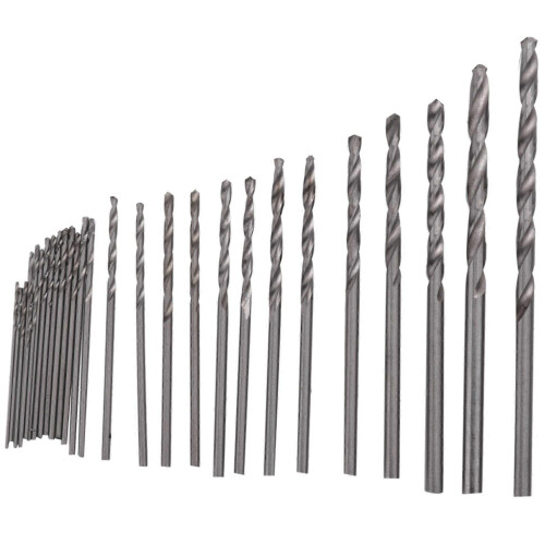 Hand Drill Bits Set 62Pcs Hand Drill Set Precision Pin Vise Micro-Mini Twist Drill Bits for Wood, Delicate Manual Work 1