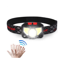 Headlamp Motion Sensor Powerful LED Head Light COB Flashlight Torch Head Lamp Perfect for Camping Fishing