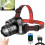 Headlamp USB Rechargeable Super Bright Head Lamp Motion Sensor Headlight 5 Lighting Modes Zoomable Head Lights Forehead Light 1