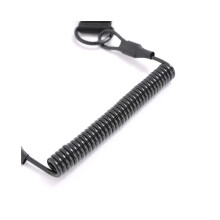 Tactical Lanyard Anti lost Elastic Anti theft Anti cut Military Spring Seat Belt Gun Rope Key Ring Flashlight Accessories Recommended