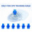 50pcs Mask Training Valves, Training Only, One Way Valve for Training Mask - Separately Packaged 2