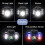 Headlamp USB Rechargeable Super Bright Head Lamp Motion Sensor Headlight 5 Lighting Modes Zoomable Head Lights Forehead Light 4