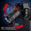 Headlamp USB Rechargeable Super Bright Head Lamp Motion Sensor Headlight 5 Lighting Modes Zoomable Head Lights Forehead Light 5