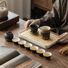 (B3) Portable Travel Tea Set for Outdoor Camping Hiking Chinese Tea Set for Home Party