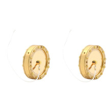 2X RK47 34mm Large Diaphragm Microphone Cartridge Core Single Sided Gold-Plated Condenser Mic Capsule