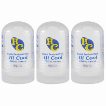 (3pcs) Natural Alum Deodorant Stick, Hypoallergenic Antiperspirant Deodorant for Men Women, Sweat & Odor Control