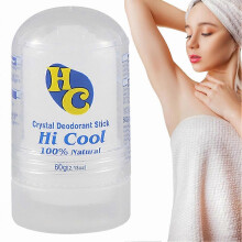 (1pc) Natural Alum Deodorant Stick, Hypoallergenic Antiperspirant Deodorant for Men Women, Sweat & Odor Control