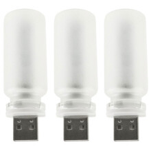 (3pcs, Frosted) 7 Colors Touch Dimmable USB Night Light, Car USB Night Light, Retro Glass Bottle LED Bulb Car Interior Ambient Lights