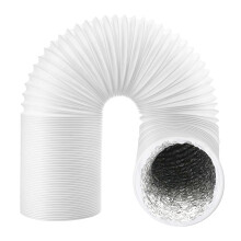 Vent Hose for CDA Cooker Hood 5" 3m Aluminium Foil Insulated Extractor Pipe