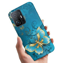 Ag luí le Xiaomi11T/11T Pro5G - Cás/Cás Soghluaiste Féileacáin