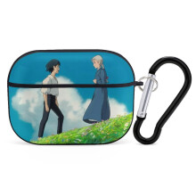 Custodia per AirPods Pro ispirata a Il castello errante di Howl, compatibile con AirPods Pro, custodia da donna per AirPods Pro, supporta la ricarica