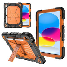 (Style E, Multicolor) Tablet Case with Kickstand for 10.9-inch (2022) Tablets - PC+Silicone Shockproof Protective Cover