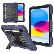 (Style B, Multicolor) Tablet Case with Kickstand for 10.9-inch (2022) Tablets - PC+Silicone Shockproof Protective Cover