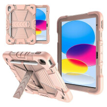 (Style G, Multicolor) Tablet Case with Kickstand for 10.9-inch (2022) Tablets - PC+Silicone Shockproof Protective Cover
