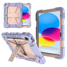 (Style I, Multicolor) Tablet Case with Kickstand for 10.9-inch (2022) Tablets - PC+Silicone Shockproof Protective Cover