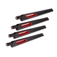 4 Stuks 10dBi Dual Band WIFI Antenne 2.4G 5.8G SMA voor AC68U AC88U Router Draadloze Kaart Versterker