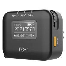 Gerador de Código de Tempo Sem Fio TC1 Microfone Codificador de Tempo Mic para Gravação de Vídeo Código de Tempo Streaming Ao Vivo