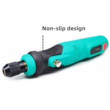 USB Cordless Electric Drill & Engraving Pen -S Rotary Tool Set - Rechargeable Hand Drill Polisher for DIY, Grind