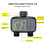 Sprinkler Timer 2 Zone Programmable Water Timer for Garden Hose Automatic Drip Irrigation Function US Watering Timer 2