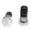 1 Pair Scuba Diving Double Tank Valve Plug BCD Valve Cap Scuba Diving Replacement Part 1