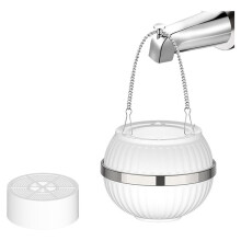 Bathtub Faucet Water Filter,10-Stage Granular Core Filtration System Bath Filter for Tub,Softens Hard Water