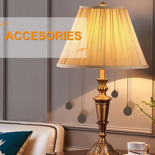 Ceiling Fan Pull Chain Set, 4 Pieces Bulb and Fan Pattern Pull Chain Extension Fan Pull Chain Pendant 1