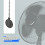 Ceiling Fan Pull Chain Set, 4 Pieces Bulb and Fan Pattern Pull Chain Extension Fan Pull Chain Pendant 10