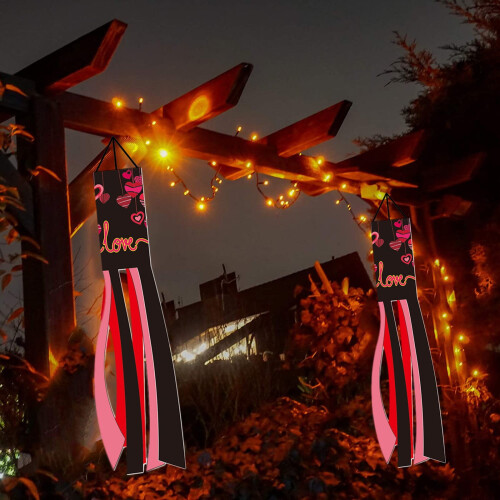 Valentine's Day windsock polyester tabletop decor 1 piece 2