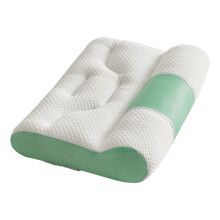 Oreiller cervical ergonomique en mousse à mémoire de forme pour un meilleur soutien cervical et un sommeil amélioré.